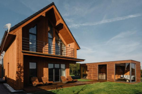 Domek na Kaszubach z jacuzzi i sauną, jezioro, las, Kaszuby, Widokownia Bukowinki, Chmielno